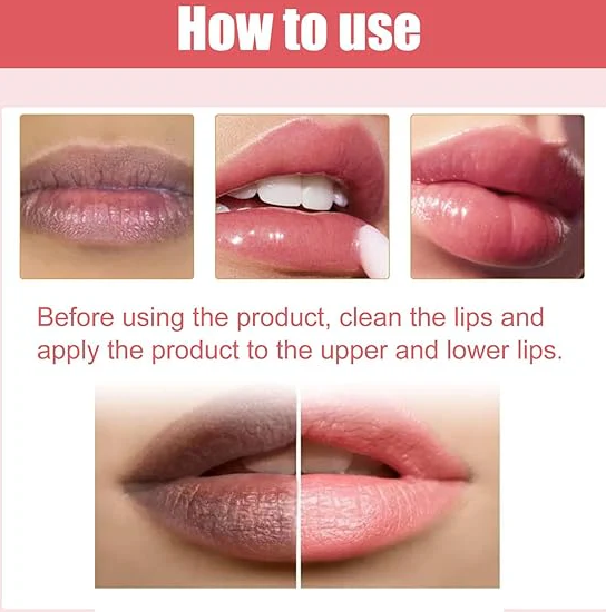 Lip bleaching cream